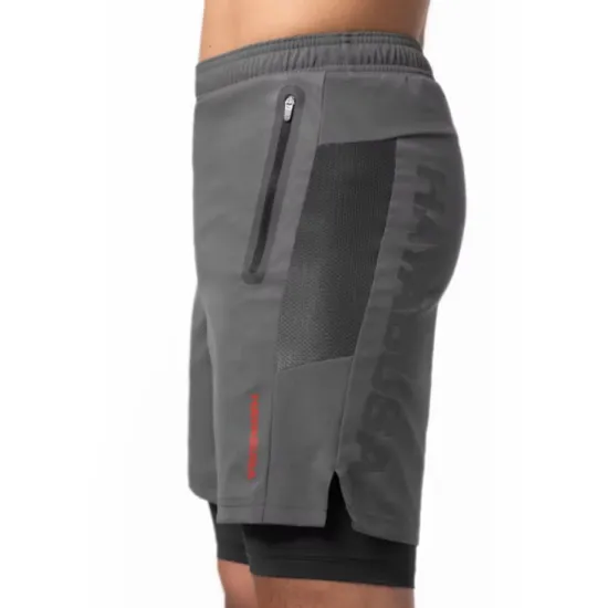 Шорты Hayabusa Men’s Layered Performance Shorts Grey-S