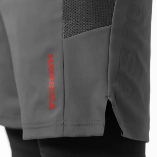 Шорты Hayabusa Men’s Layered Performance Shorts Grey-S