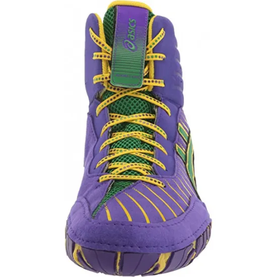 Борцовки ASICS AGGRESSOR 5 ROYAL AZEL/GREEN-40,5