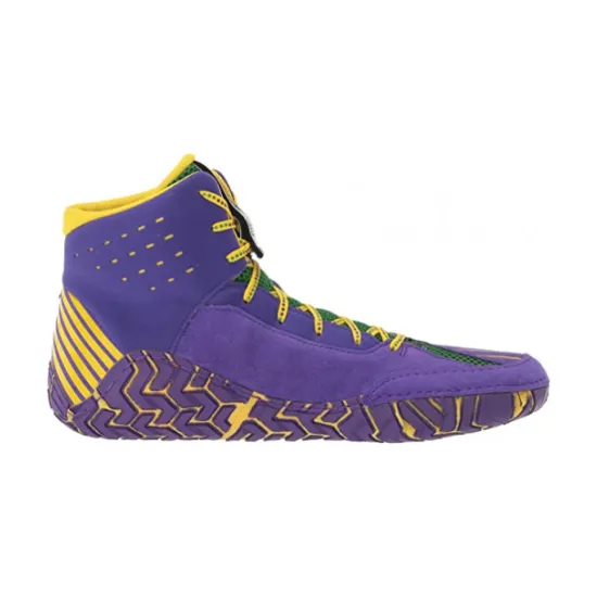 Борцовки ASICS AGGRESSOR 5 ROYAL AZEL/GREEN-40,5