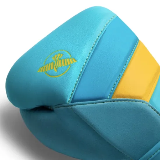 Боксерські рукавички Hayabusa T3 Boxing Gloves Blue/Yellow-12