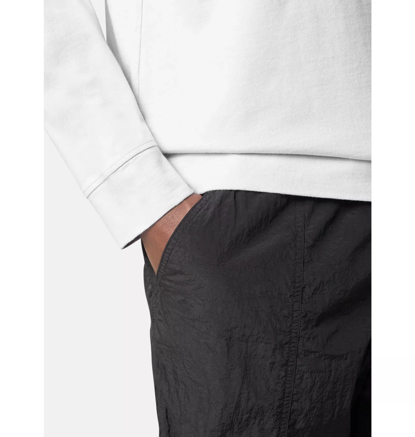Штаны Stone Island Nylon Econyl Pants Black K1S153100006 S0019 V0029-S(30)