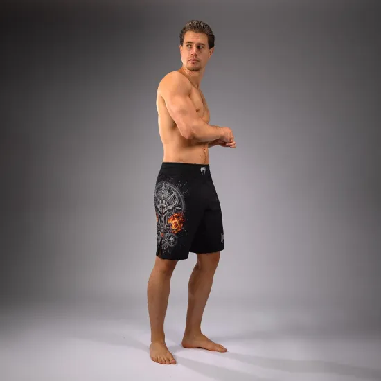 Шорти для ММА Venum Gladiator 5.0 Men’s Fight Shorts Black/Silver-S