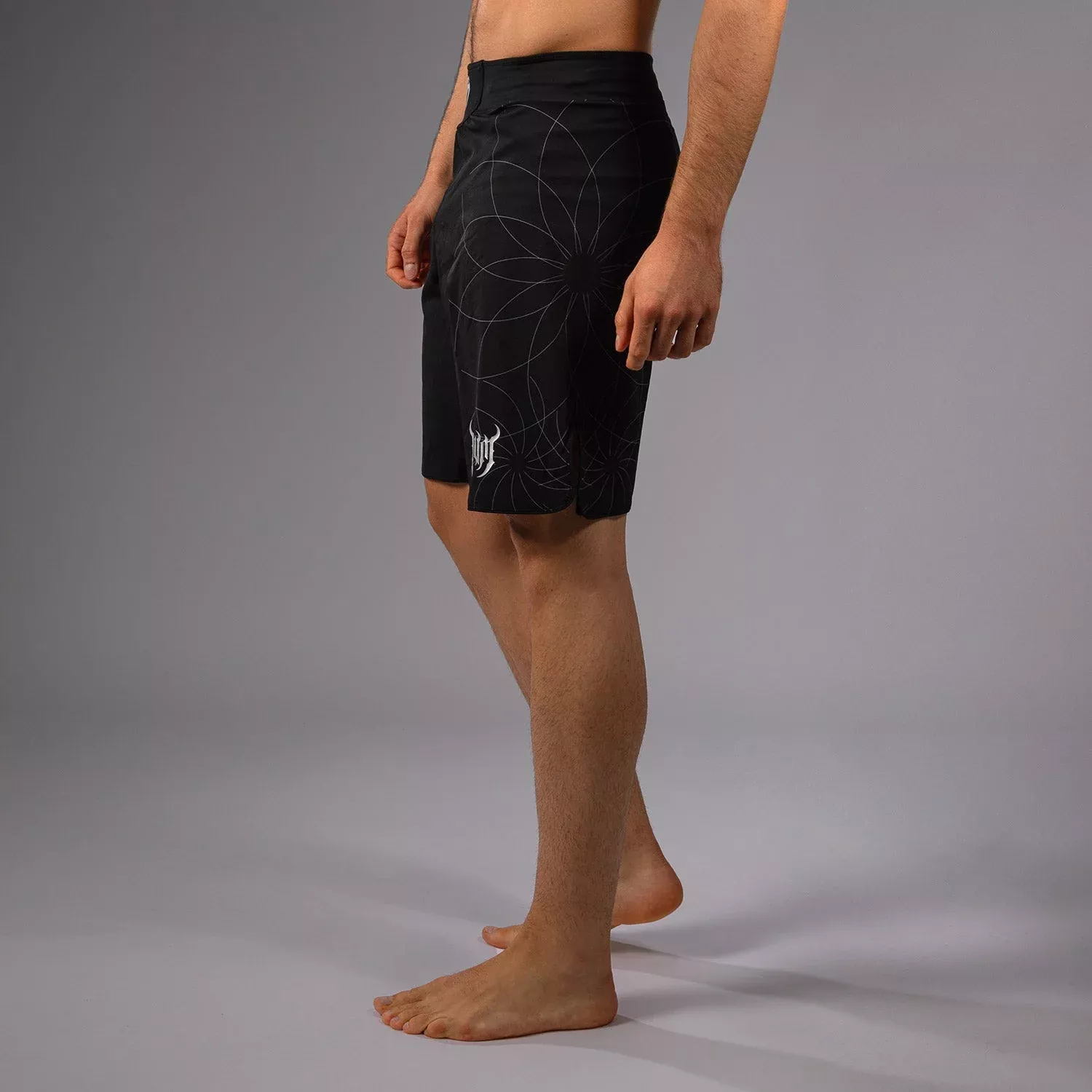 Шорти для ММА Venum Gladiator 5.0 Men’s Fight Shorts Black/Silver-S