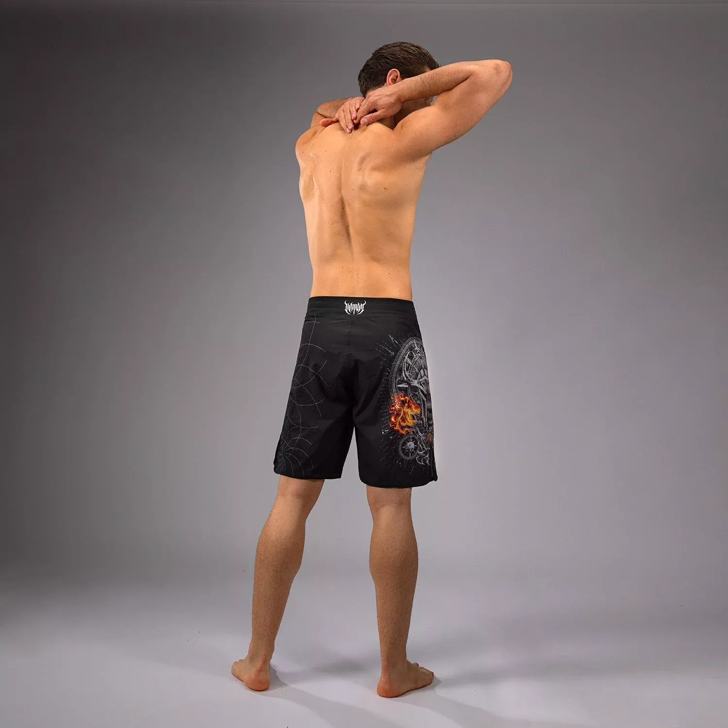 Шорти для ММА Venum Gladiator 5.0 Men’s Fight Shorts Black/Silver-S