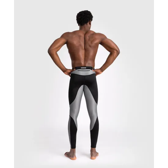 Компрессионные штаны Venum Tempest Men's Spats Black/Grey-S
