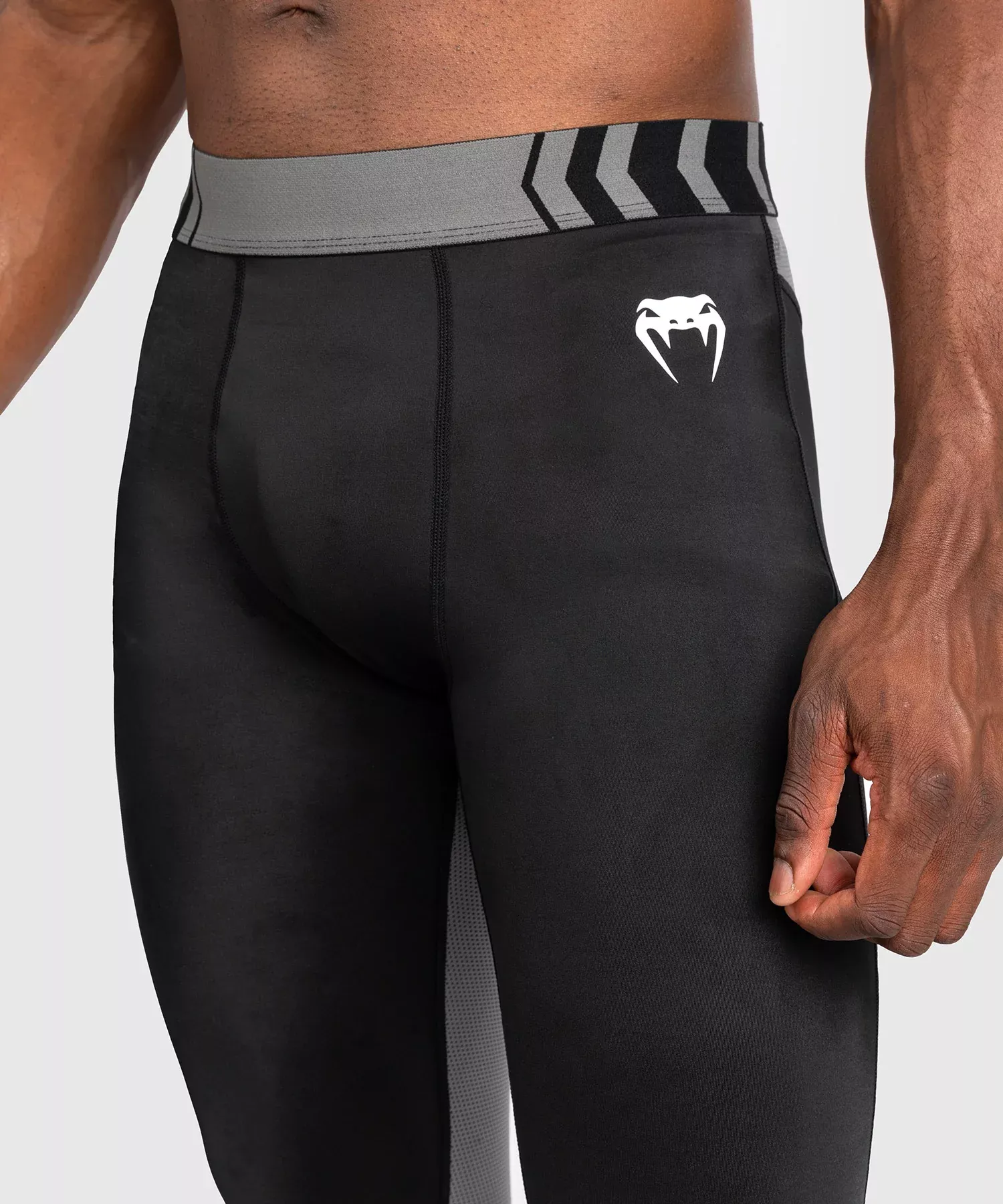 Компресійні штани Venum Tempest Men's Spats Black/Grey-S