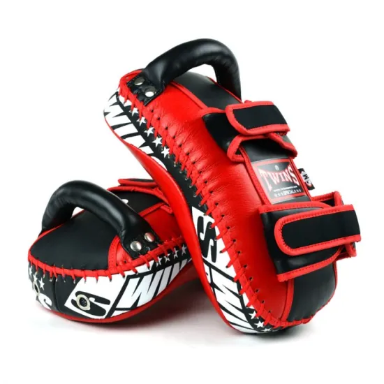 Тай-пэды Twins KPL-10 Red/Black-M