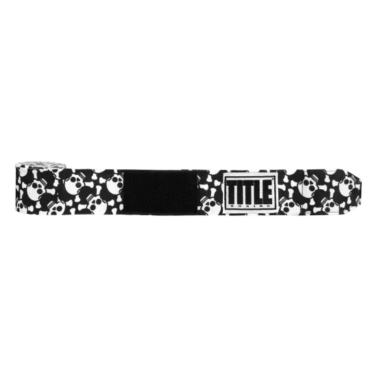 Бинти TITLE Boxing Print Mexican Style 4,57 м-чорний
