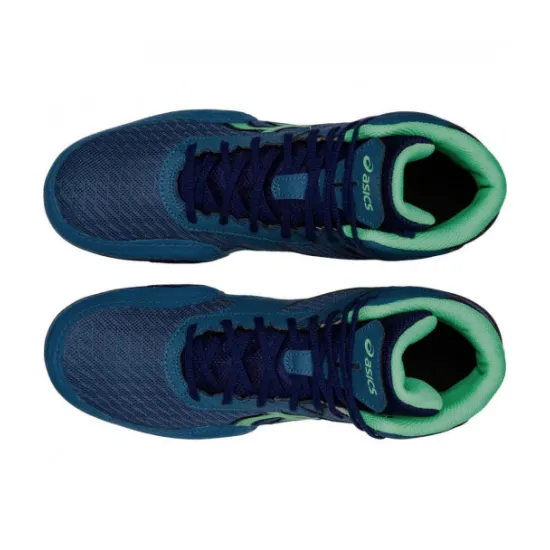 Борцовки ASICS MATFLEX 6 AZURE/NEW LEAF-37,5