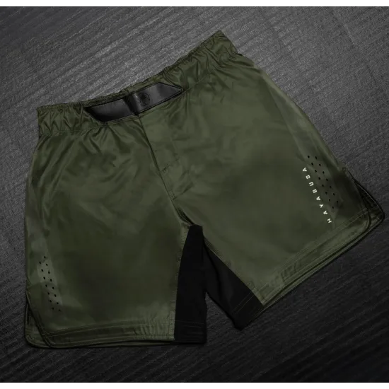 Шорты ММА Hayabusa Men’s Core 3/4 Thigh Fight Shorts Green-S