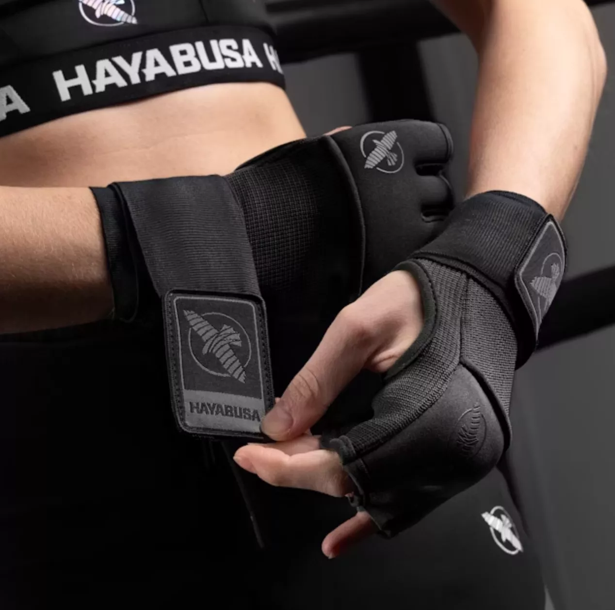 Быстрые бинты Hayabusa Deluxe Quick Wraps M