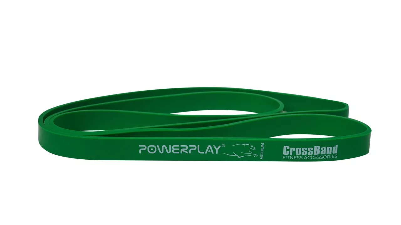 Резина для тренировок PowerPlay 4115 Green (16-32kg)