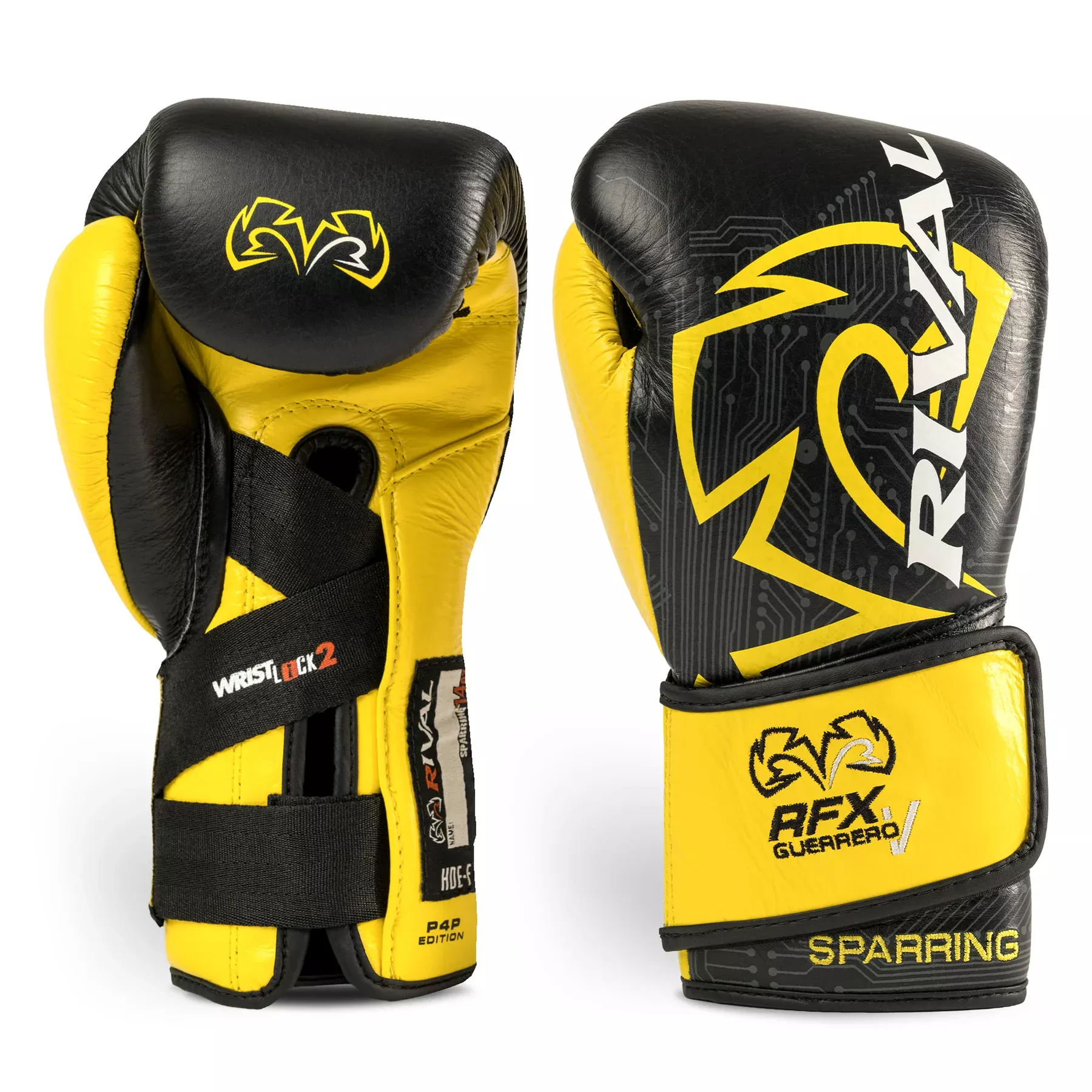 Боксерские перчатки Rival RFX-Guerrero-V Sparring Gloves P4P Edition-12