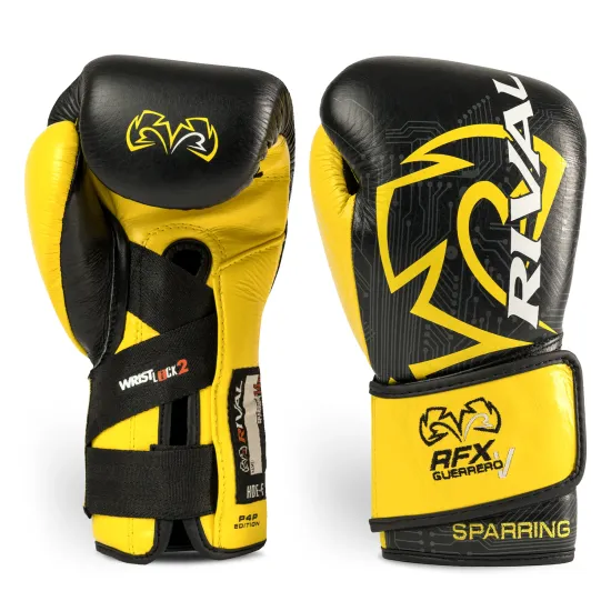 Боксерские перчатки Rival RFX-Guerrero-V Sparring Gloves P4P Edition-12