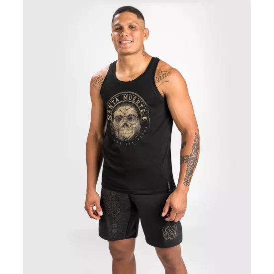 Майка Venum Santa Muerte Dark Side Tank Top Black/Brown-S