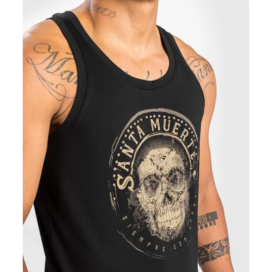 Майка Venum Santa Muerte Dark Side Tank Top Black/Brown-S