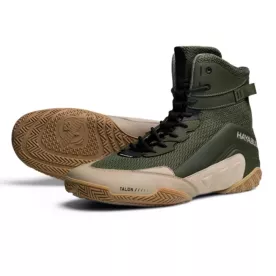 Боксерки Hayabusa Talon Boxing Shoes Green/Tan-40