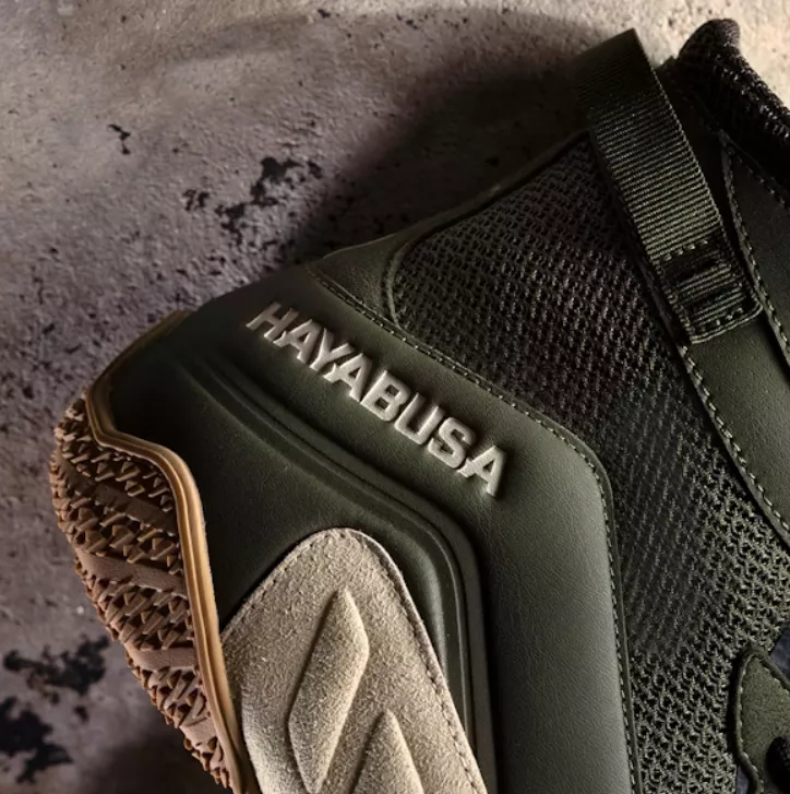 Боксерки Hayabusa Talon Boxing Shoes Green/Tan-40