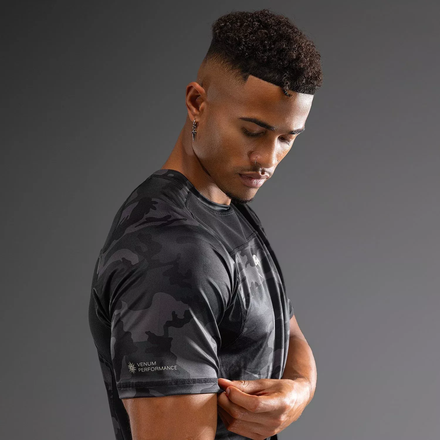 Футболка Venum G-Fit Air Men's Dry-Tech T-Shirt Urban Digital Camo-S
