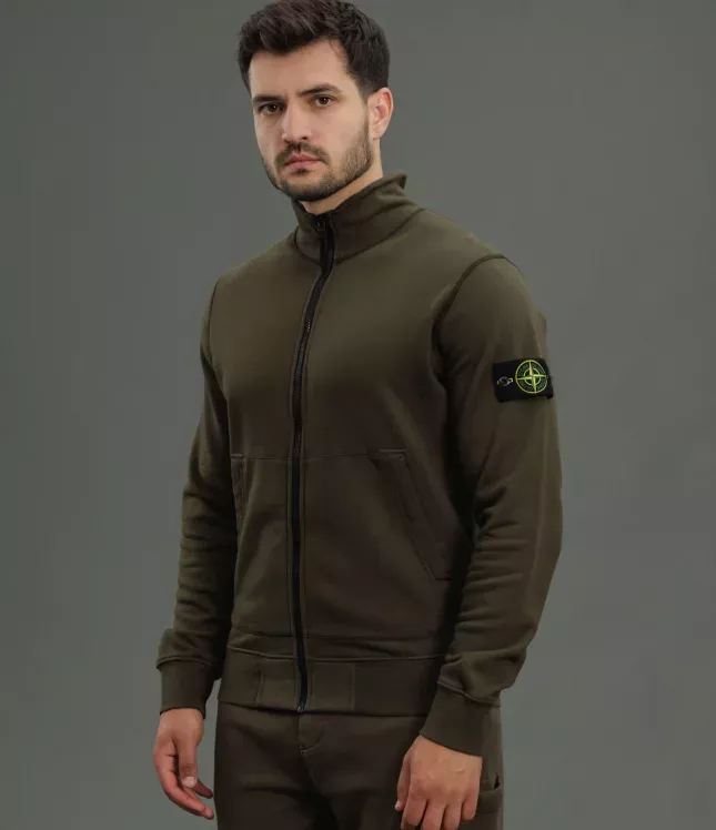 Світшот Stone Island Men's Sweatshirt Khaki K1S156100643 S0051 V0054-S