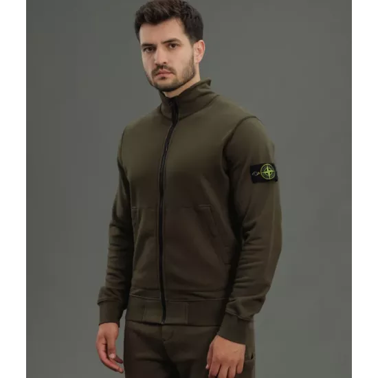 Світшот Stone Island Men's Sweatshirt Khaki K1S156100643 S0051 V0054-S