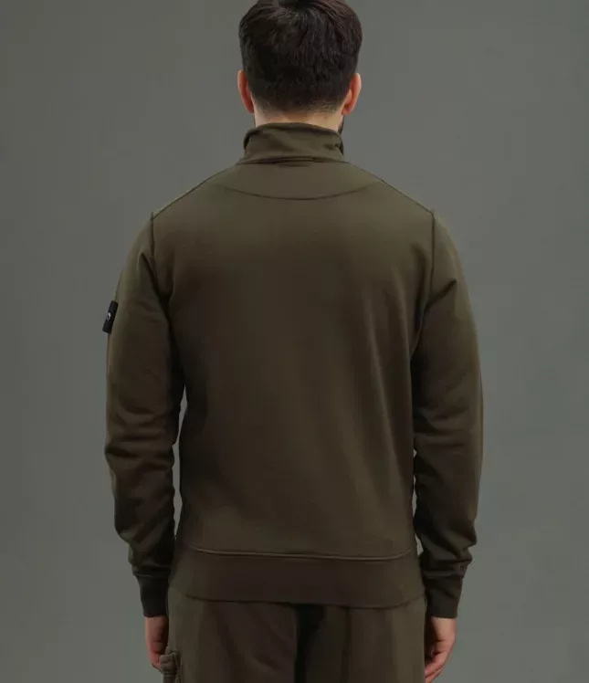 Світшот Stone Island Men's Sweatshirt Khaki K1S156100643 S0051 V0054-S