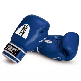 Боксерські рукавиці Green Hill Super Star AIBA Сині 10 унцій