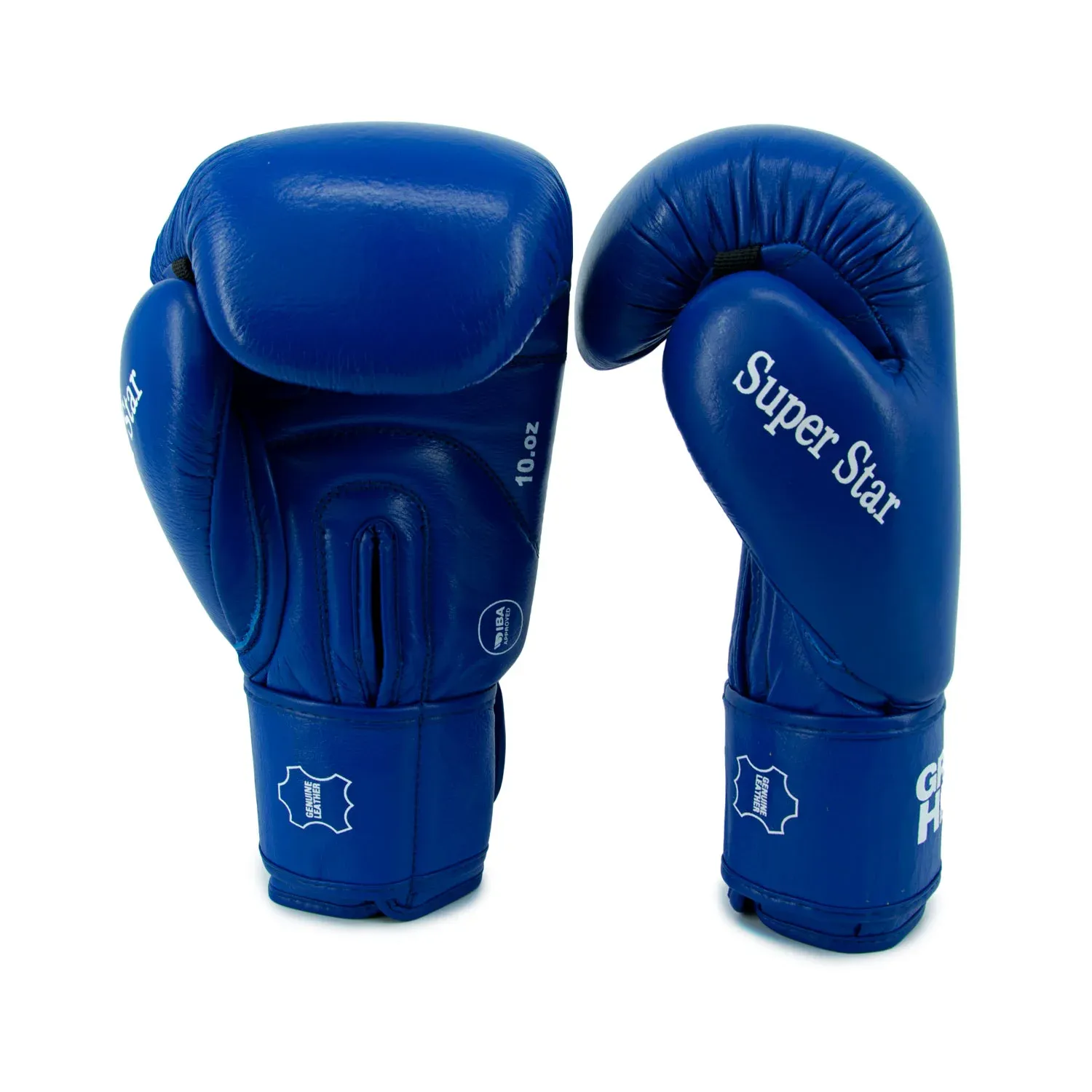 Боксерские перчатки Green Hill Super Star AIBA Синие 10 унций