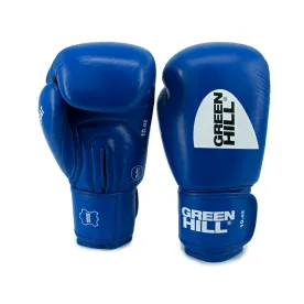 Боксерские перчатки Green Hill Super Star AIBA Синие 10 унций