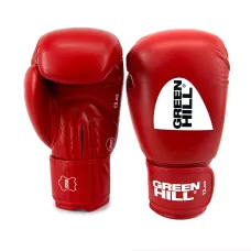 Боксерські рукавиці Green Hill Super Star AIBA Червоні 12 унцій