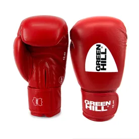 Боксерские перчатки Green Hill Super Star AIBA Красные 10 унций