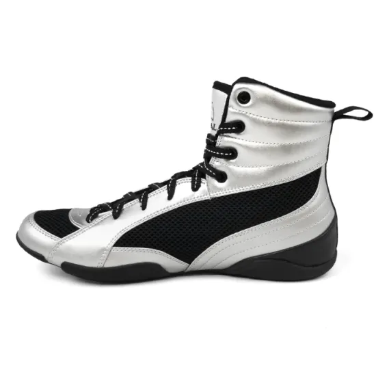 Взуття для боксу Rival RSX-Guerrero Deluxe Boxing Boots Silver 40