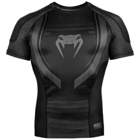 Рашгард Venum Technical 2.0 Short Sleeve Rashguard Black/Black-M