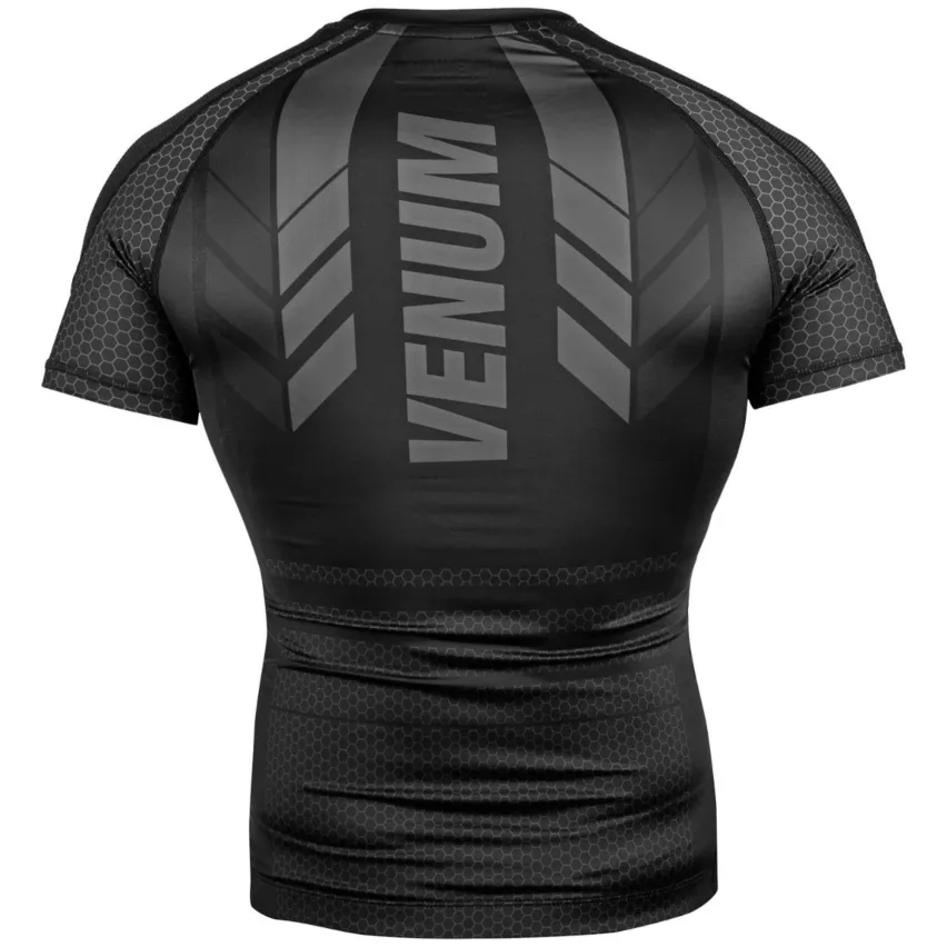 Рашгард Venum Technical 2.0 Short Sleeve Rashguard Black/Black-M