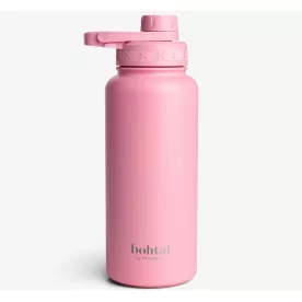 Бутылка для воды металлическая Bohtal Insulated Sports Bottle 960 ml/32 oz Pink