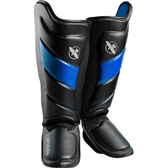Защита голени и стопы Hayabusa T3 Черно-синяя M
