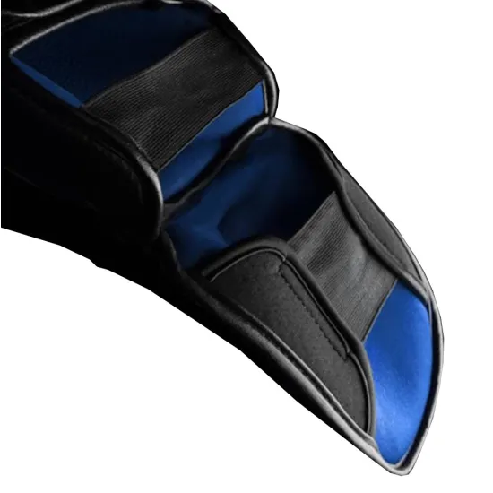 Защита голени и стопы Hayabusa T3 Черно-синяя M