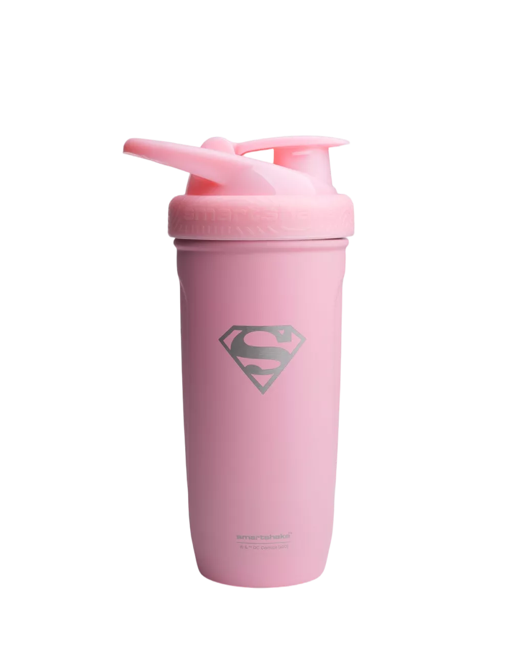 Шейкер спортивный SmartShake Reforce 900ml Supergirl Pink