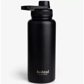 Бутылка для воды металлическая Bohtal Insulated Sports Bottle 960 ml/32 oz Black