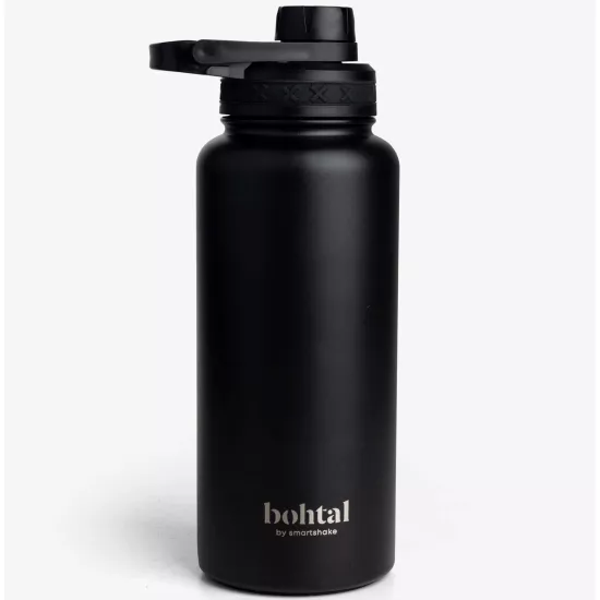 Пляшка для води металева Bohtal Insulated Sports Bottle 960 ml/32 oz Black
