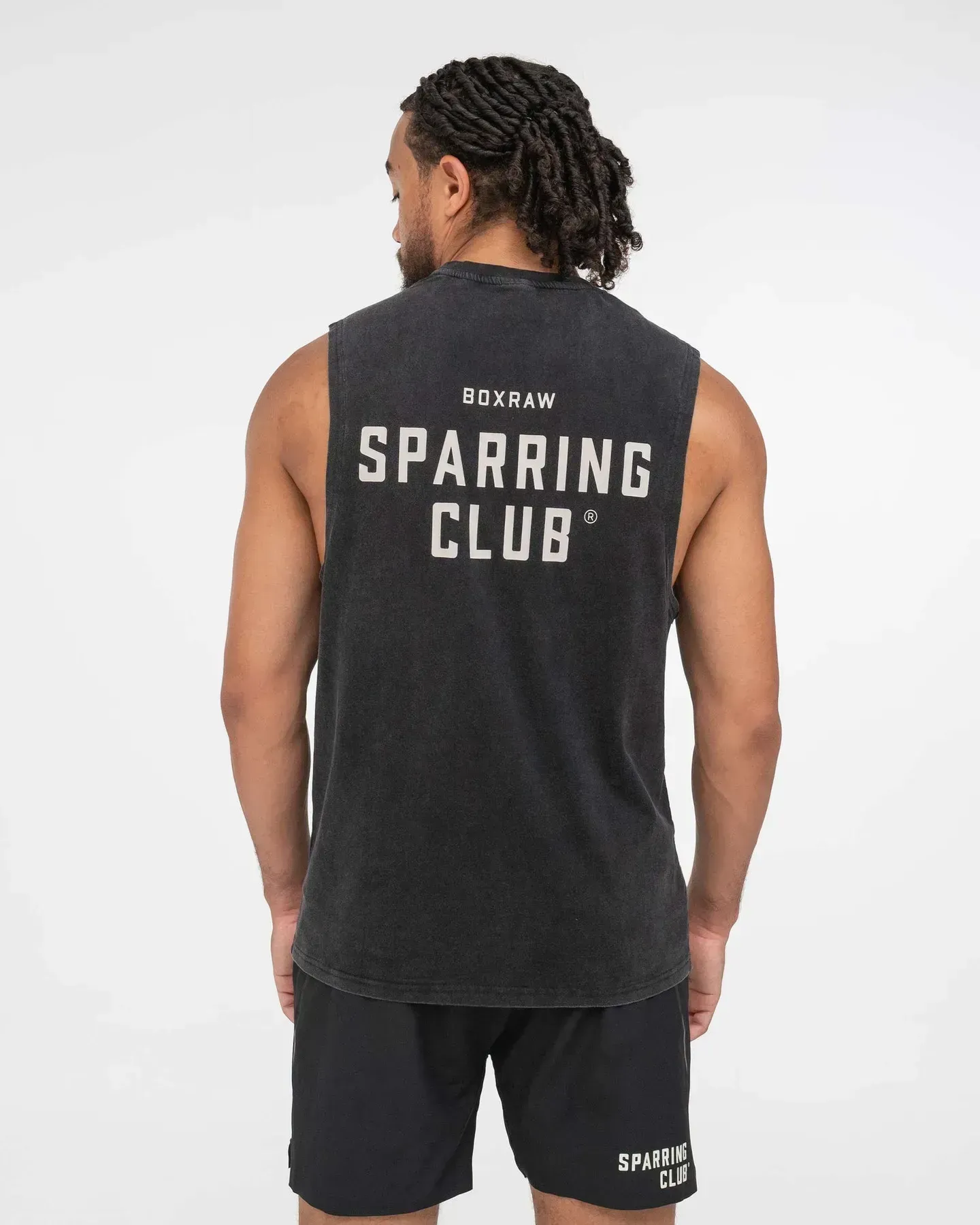 Майка BOXRAW Sparring Club Черная-S