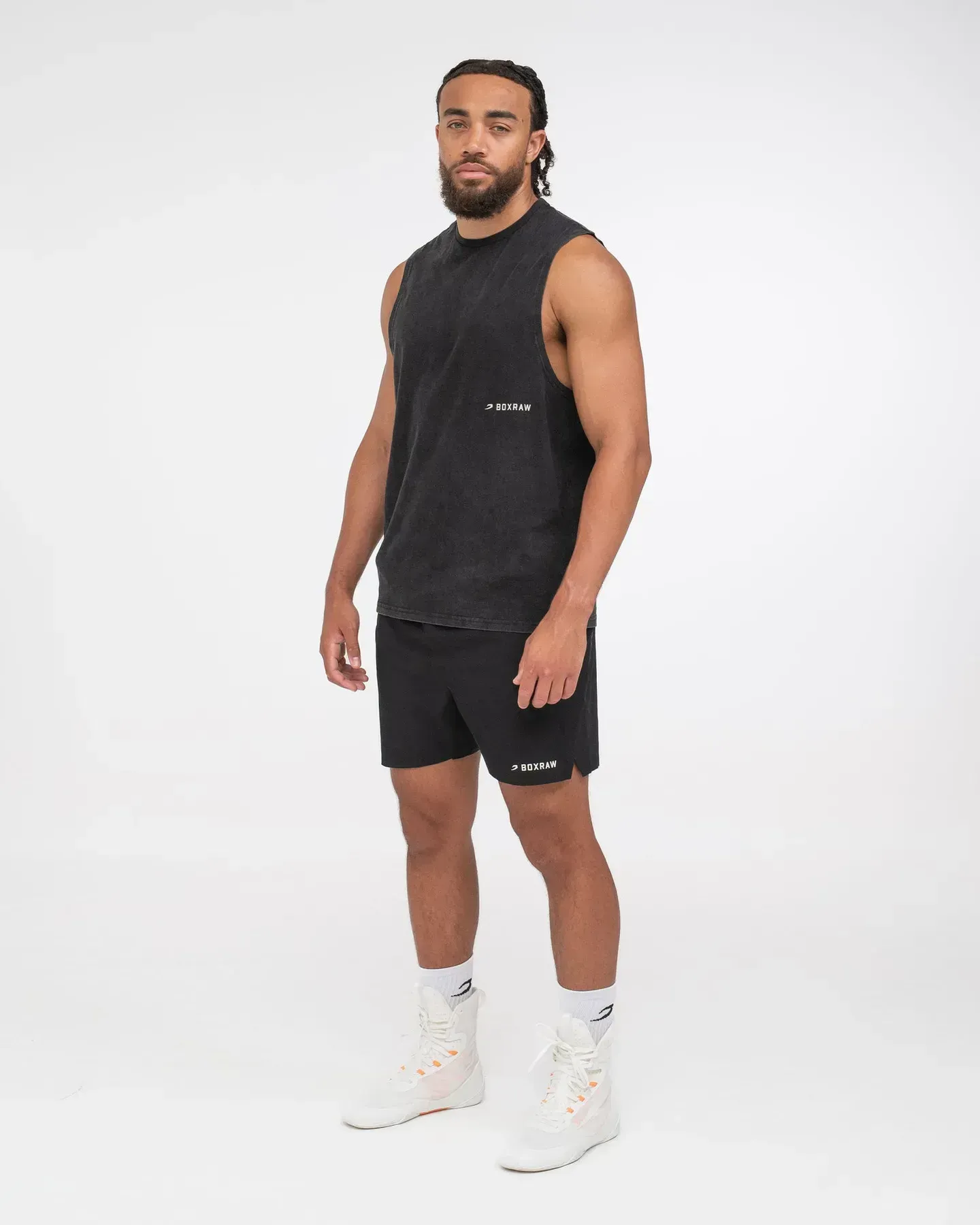 Майка BOXRAW Sparring Club Черная-S