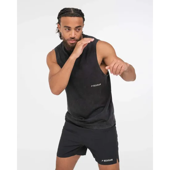 Майка BOXRAW Sparring Club Чорна-S