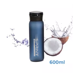 Бутылка для воды CASNO 600 мл KXN-1196 Синяя с соломинкой