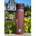 Бутылка для воды CASNO 600 мл KXN-1196 Красная с соломинкой