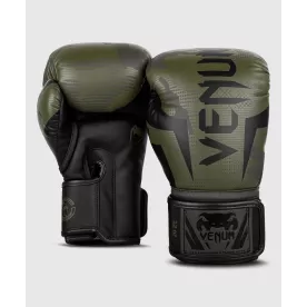 Перчатки для бокса Venum Elite Boxing Gloves Khaki/Camo-12