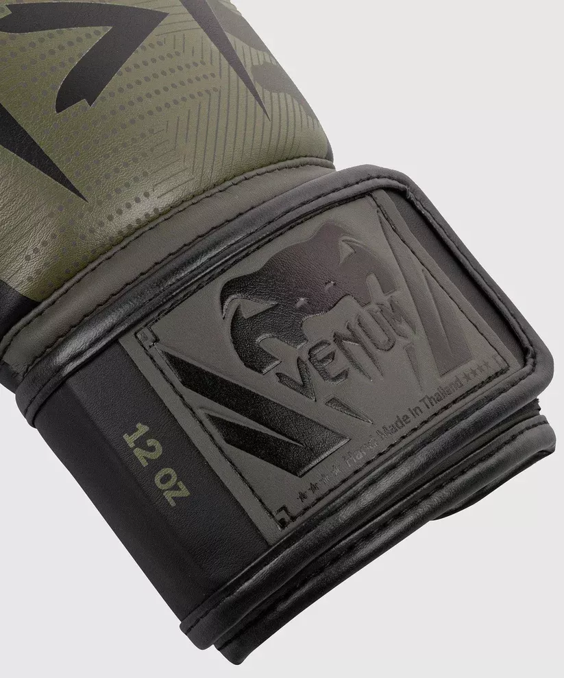 Перчатки для бокса Venum Elite Boxing Gloves Khaki/Camo-12