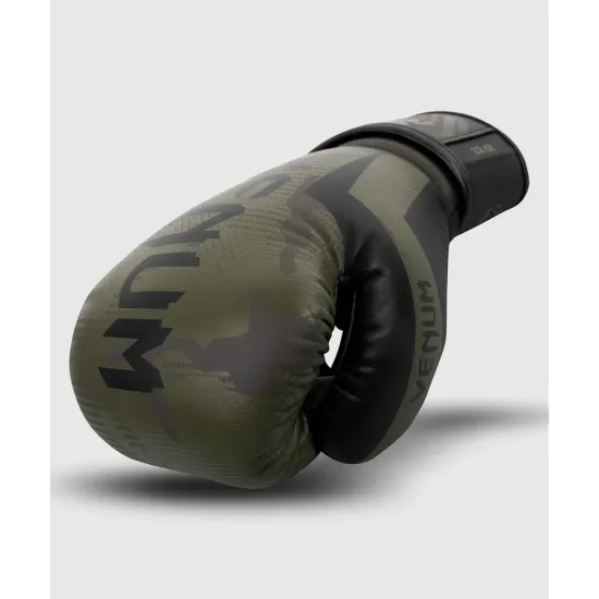 Рукавиці для боксу Venum Elite Boxing Gloves Khaki/Camo-12