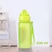 Пляшка для води CASNO 400 мл MX-5028 More Love Зелена з соломинкою